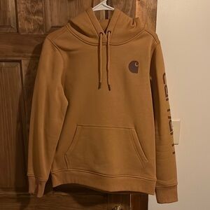 Carhartt Women’s Tan Hoodie Sweater